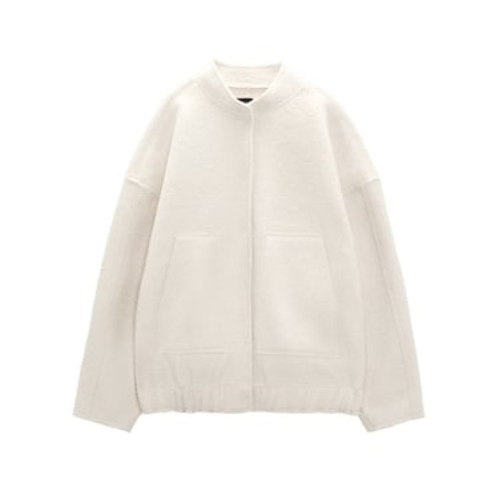 Viral ZARA Oversized Pocket Bomber Jacket